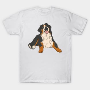 Bernersennen hund dog T-Shirt